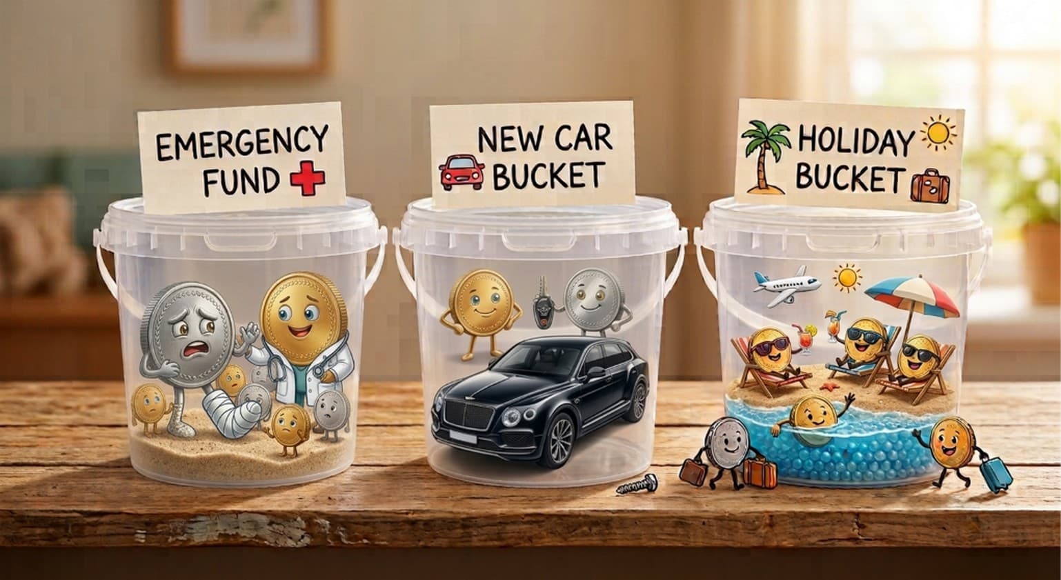 Savings Buckets: Give Every Saved Euro a Job